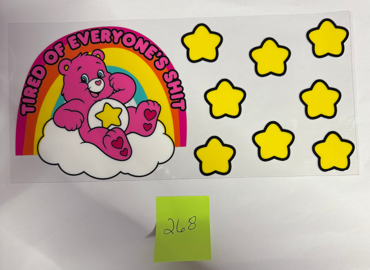 268 Pink Swear Bear