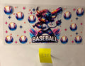 135 Baseball Highland Cow