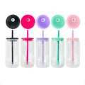 16 oz acrylic snow globe tumbler