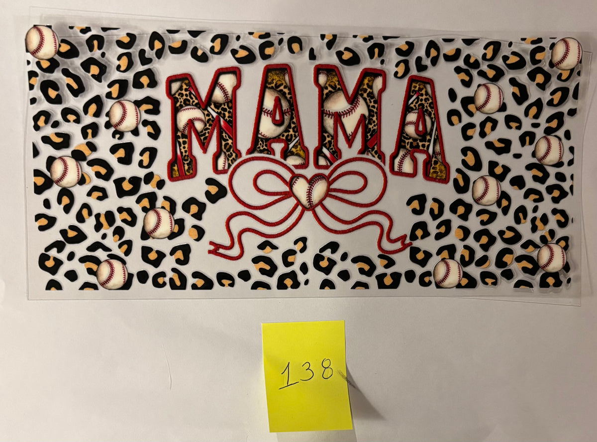 138 Baseball Mama Cheetah