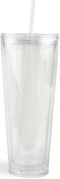 24 oz acrylic snow globe tumbler