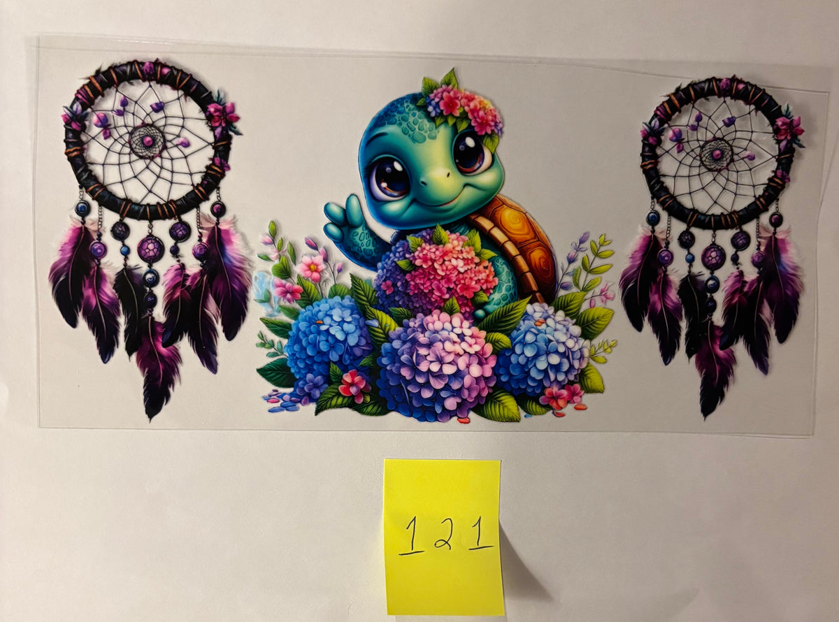 121 Sea Turtle and Dream Catchers
