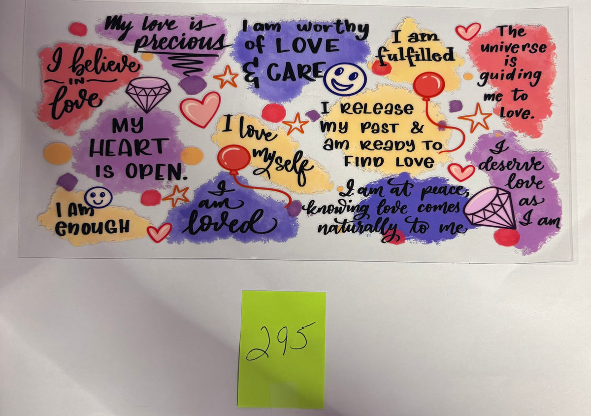 295 I Love Myself Affirmations