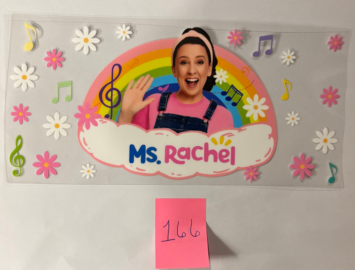 166 Ms Rachael with Rainbow