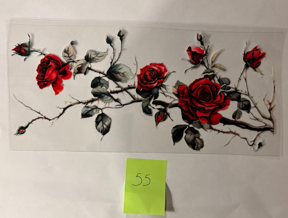 55 Red Roses