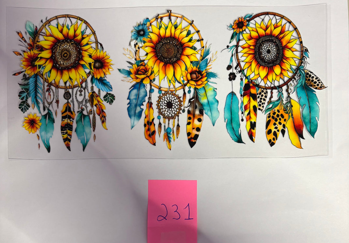 231 Sunflower Dreamcatchers