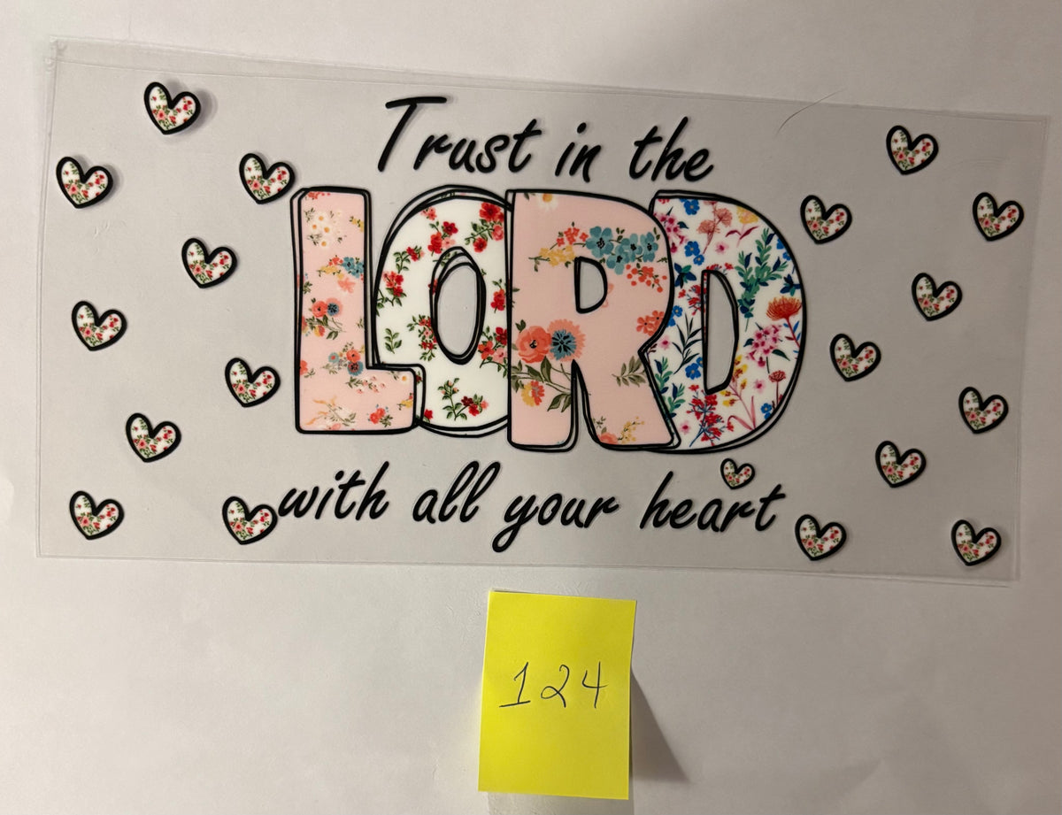 124 Trust In The Lord With All Your Heart