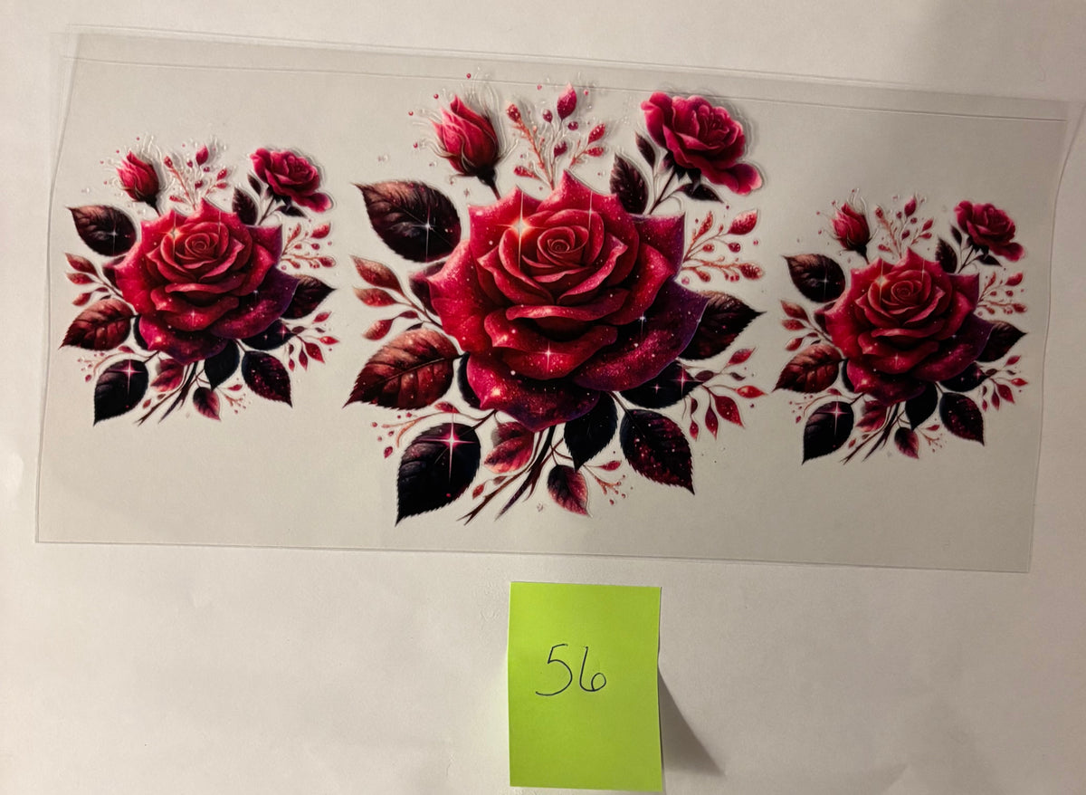 56 Red Rose