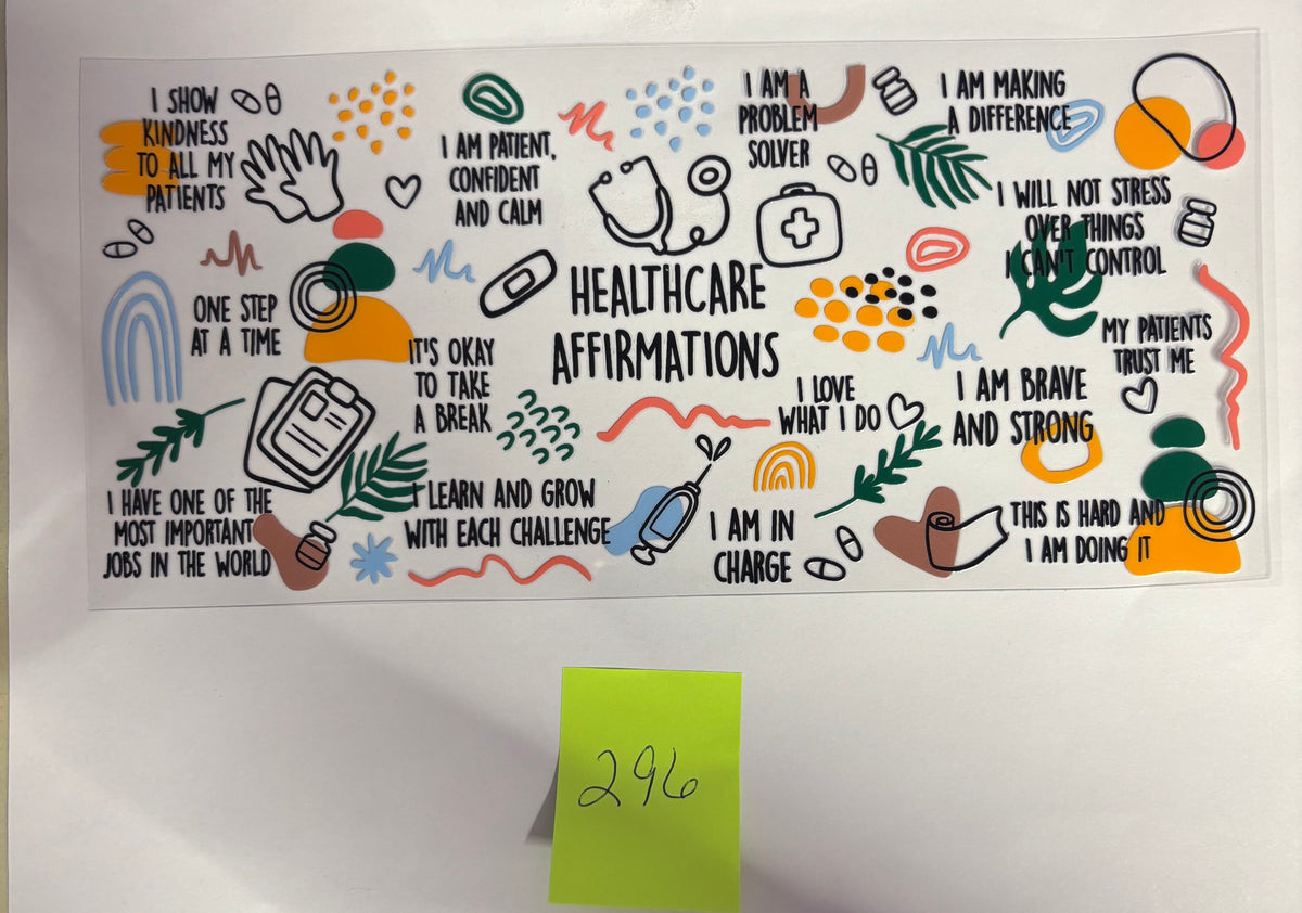 296 Healthcare Affirmations