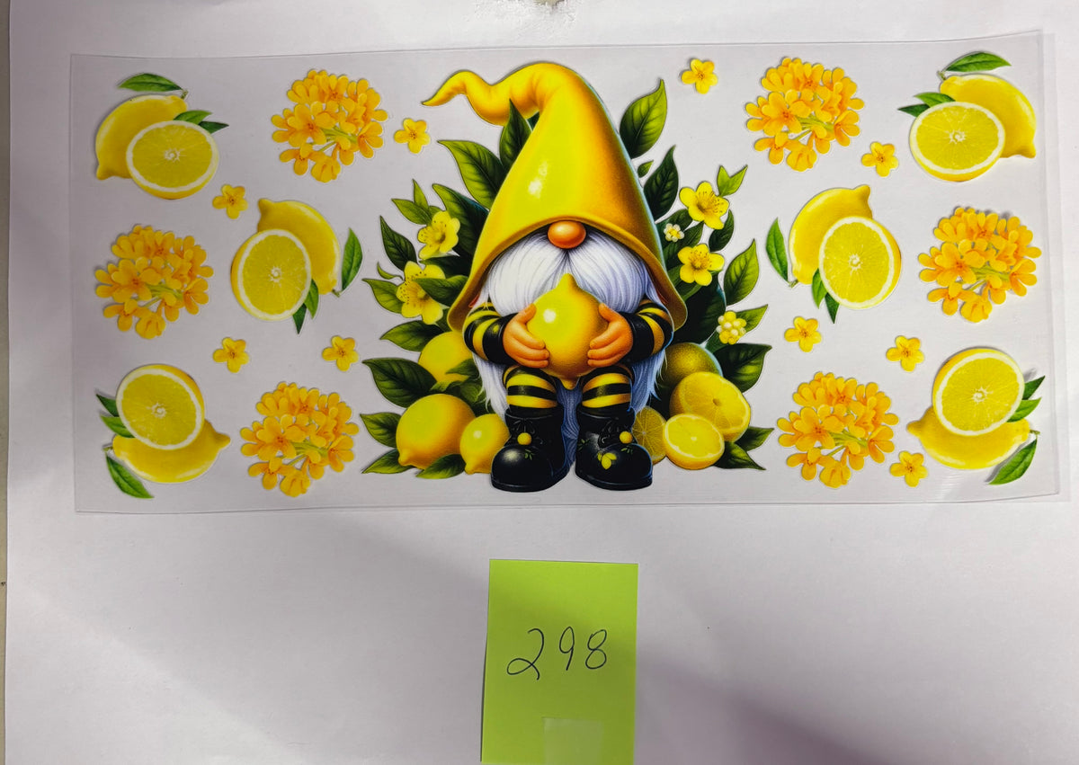 298 Gnome Flowers Lemons