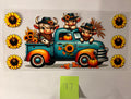 77 Highland Cows with Truck