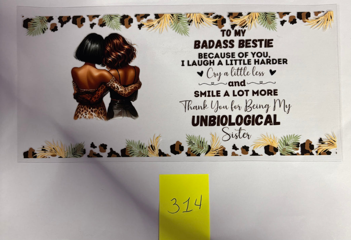 314 Badass Bestie