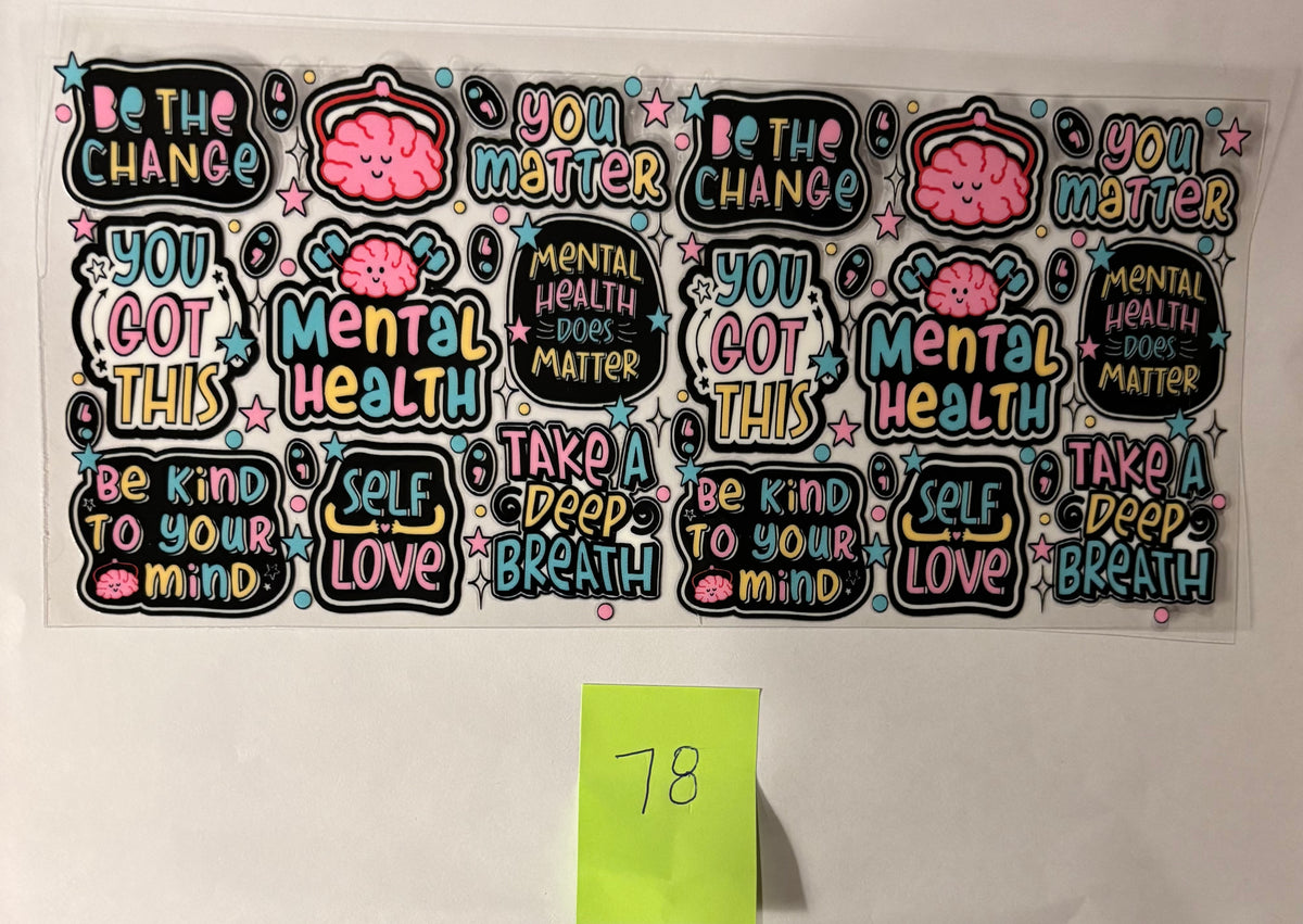 78 Mental Health Affirmations